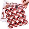 Double Happiness Xi Character Self-Adhesive Stickers for Bridal Chamber Wedding Decoration