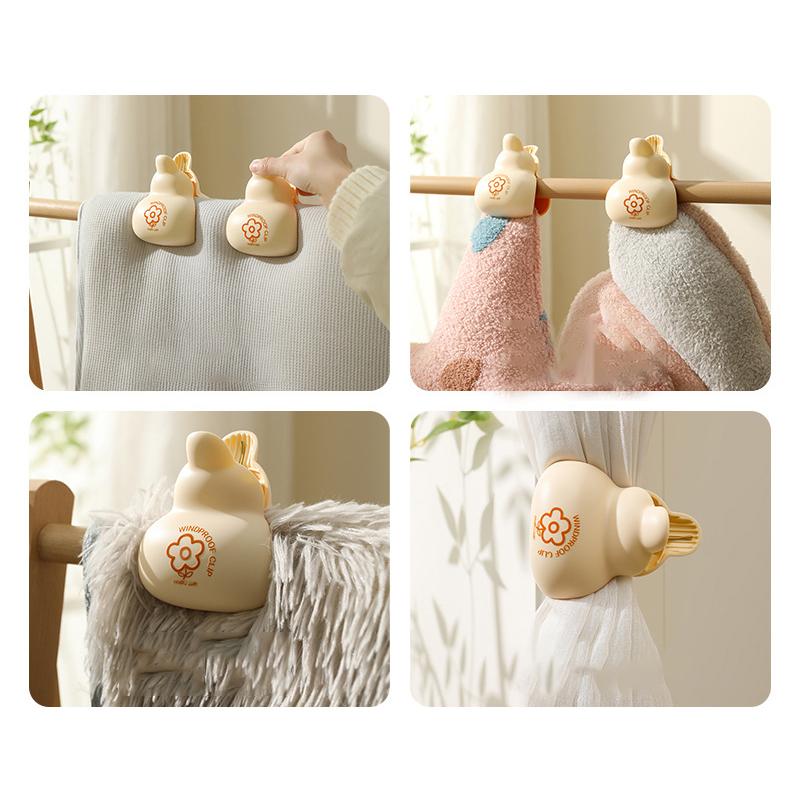 Beach Towel Clips Reusable Large Windproof Clothes Pegs Plastic Strong Clothespins Laundry Tong For Blankets Coats Towel