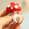 Red Mushroom Refrigerator Magnets Magnetic Stickers Wenchuang Products Interesting Creative Magnets Magnetic hook clothes rack