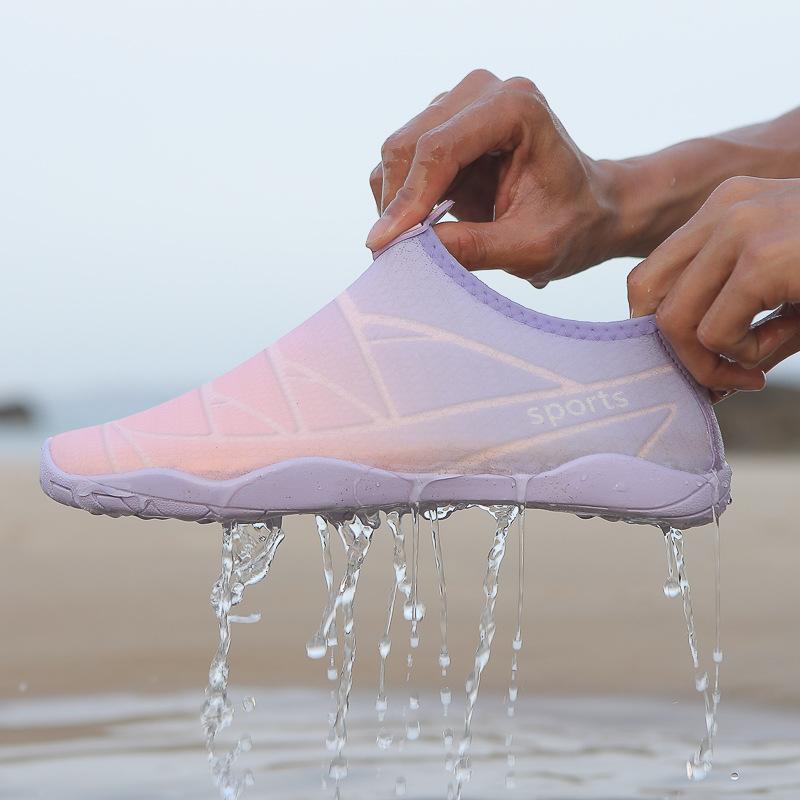 Wasserschuhe für Damen und Herren, barfuß, schnelltrocknende Aquasocken, zum Hineinschlüpfen, Schwimmen, Strandschuhe zum Angeln, Wandern, Surfen, Kajakfahren, Camping, Pool, Fluss, Yoga