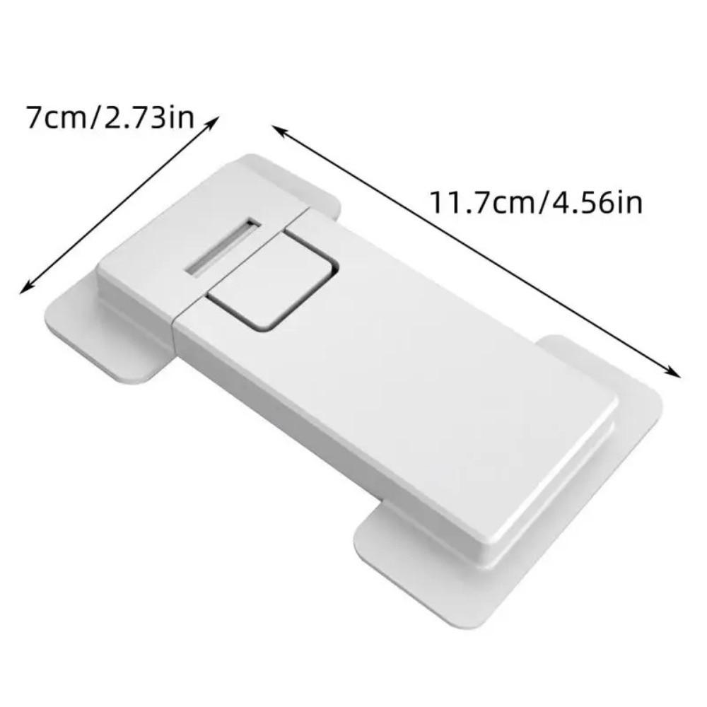 Plastic Refrigerator Door Latch Useful Cabinet Drawer Lock Durable Baby Safety Lock