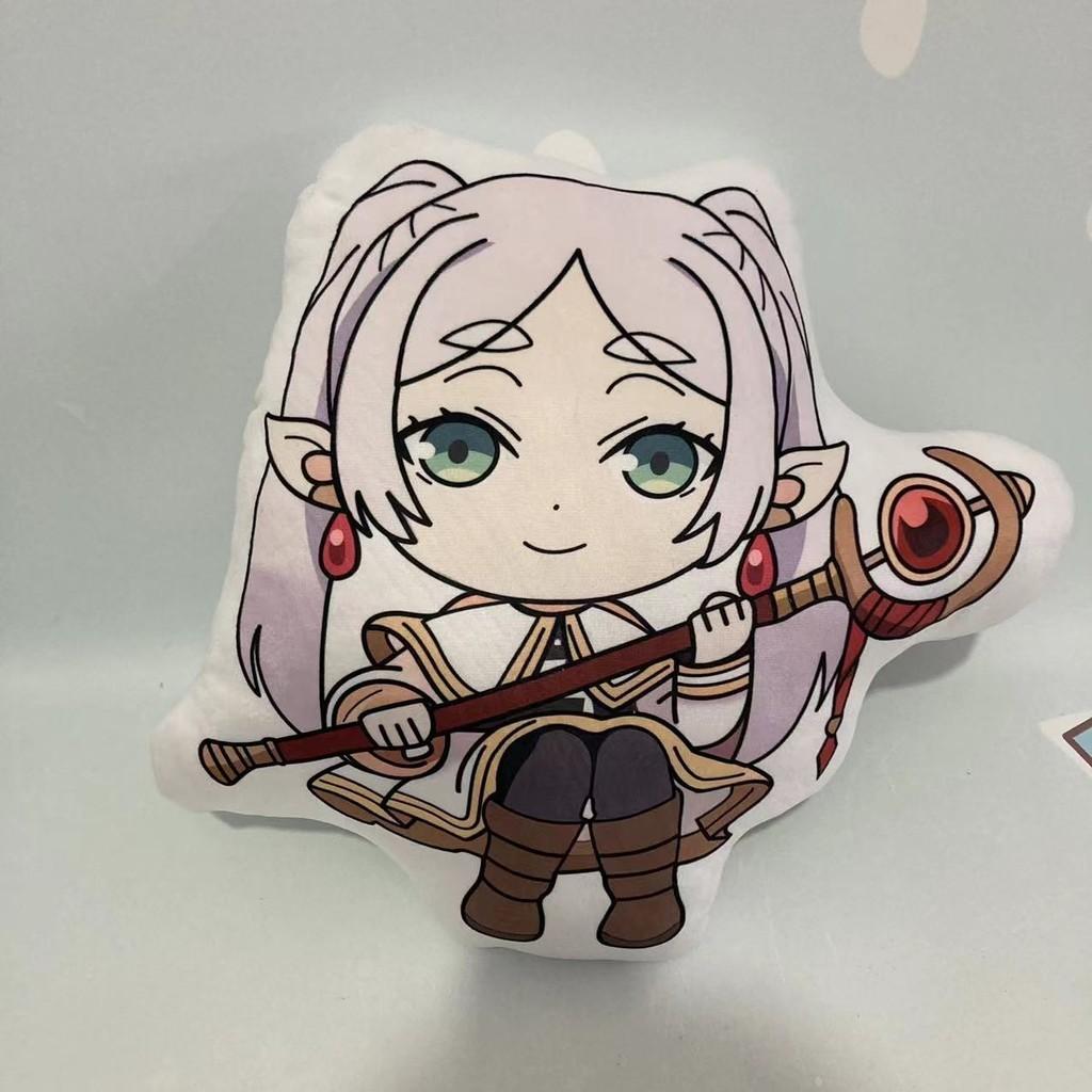 

Journeys Beyond Frieren End Anime Plush Toy Fern Himmel Pillow Cushion Frieren,10cm/3.94in