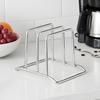Cutting Board Holder Stainless Steel Sheet Pan Rack Baking Tray Organizer Stand for Kitchen Countertop Pantry Cabinet Storage