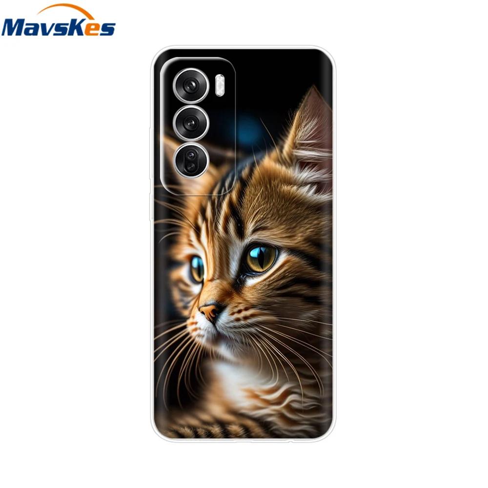 For OPPO Reno 12 5G Case Transparent Cover For OPPO Reno12 Pro 5G Reno12 Luxury Marble Soft Silicone TPU Phone Cases Funda Capas