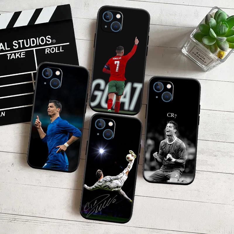 C-cr7 New High-End Shell Phone Case for iPhone 16 15 14 13 12 Pro Max Plus Mini