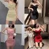 Summer Girl Dress With High Waist Sleeveless Knitted Business Casual For Office And Party