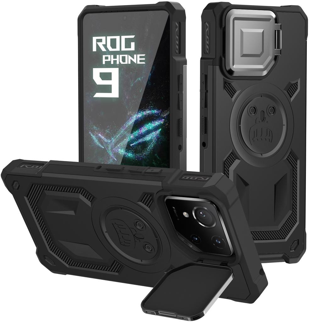 Funda para Teléfono Asus ROG Phone 9 Pro Soporte de Protección para Lente ROG Phone 8 9FE Armadura Funda Protectora Anticaídas