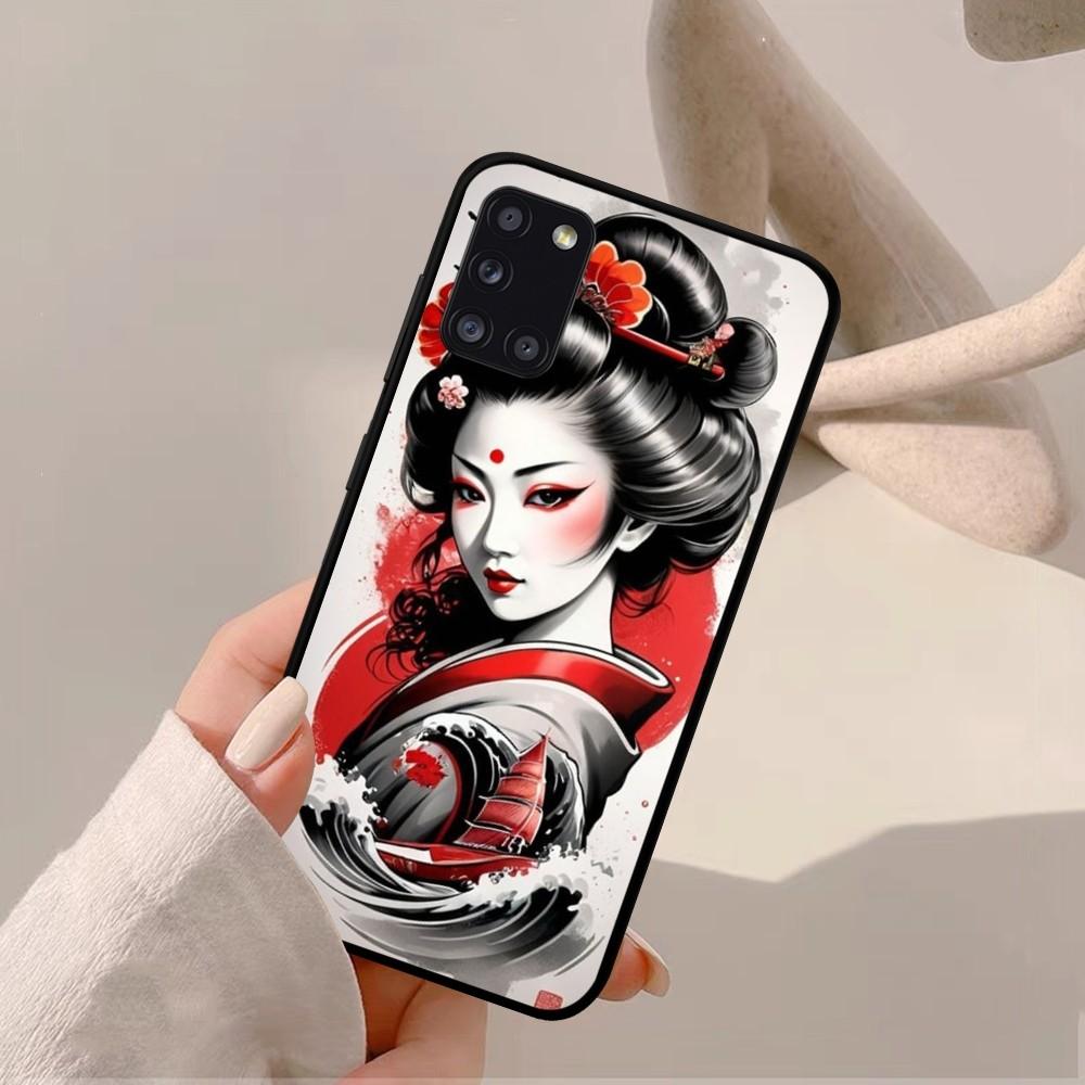 Japanese Style Art Phone Case For Samsung A 10 11 12 13 20 21 22 30 31 32 40 51 52 53 70 71 72 73 91 13 Shell