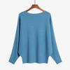 Shirt Knit Women Pullover Thread Blouse O-neck Shirt Korean Fashion Loose Knit Long Sleeve Top One-piece Collar Sweatshirt