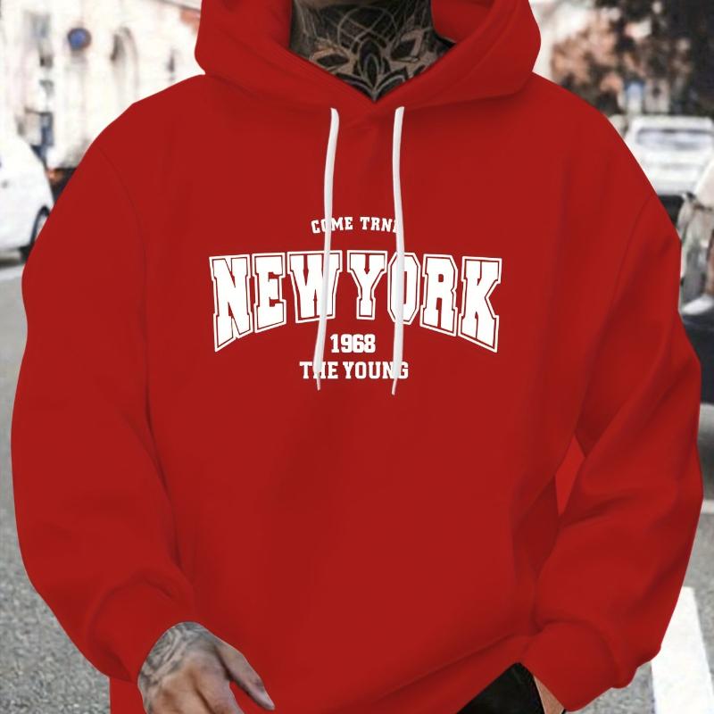 

Худи на удачу для мужчин и женщин, кораллово-красный, приталенный крой, наряды для свиданий и праздников XXL красный