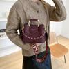 Fashion Crossbody Bucket Bag Trendy PU Shoulder Bag Women's Casual Handbag & Tote Purse CLE