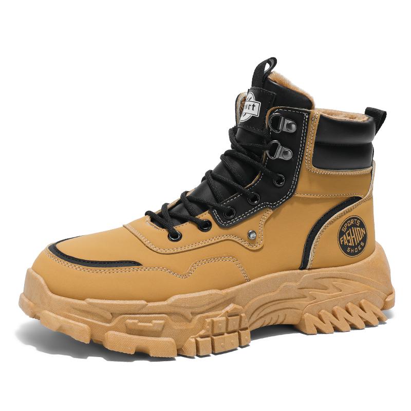 

Men Winter Casual Sports Boots Warm Protection for Cold Weather Insulated Material for Winter Comfort Durable for Outdoor Winter Use 39