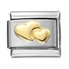 1pcs Fashion 3 Styles Heart Love Charms Italian Links Fit 9mm Bracelet Stainless Steel DIY Making Women Jewelry