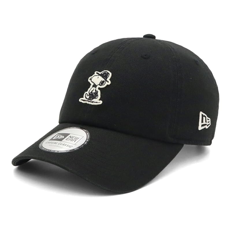 

[New Era] newera cap Casual Classic 14676931 NER36C8185 black black black FREE peanuts snoopy PEANUTS collaboration ONSPOTZ special order men s ladies