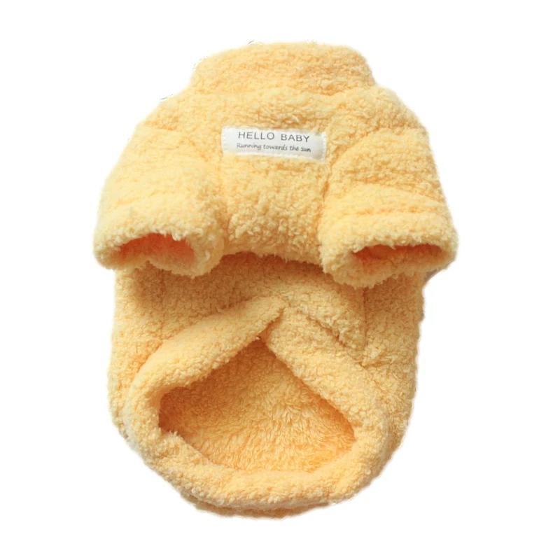 Zimný teplý sveter pre psov pre malých psov Oblečenie pre plyšových psov Mäkká bunda pre šteňatá Čivava Teddy Oblečenie pre šteňatá Potreby pre psov