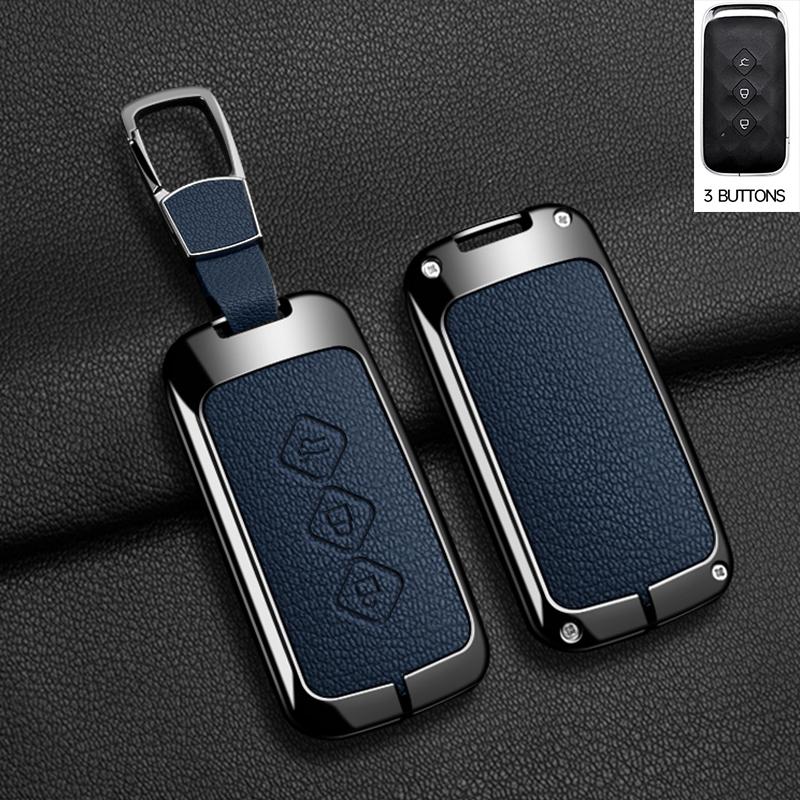 Zinc Alloy Remote Car Key Case for Wuling Hongguang S Baojun 510 730 360 560 RS-5 530 630 Chevrolet AveoTrax Groove Captiva 2024