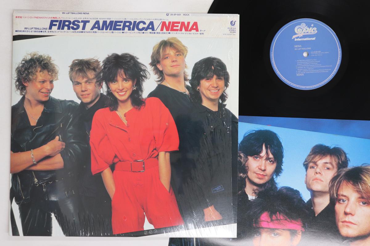 

LP Record NENA - First America 99 Luftballons 253P501 EPIC INTERNATIO 1984 Japan Obi Rock Used
