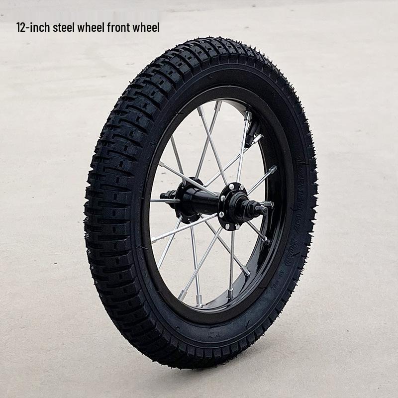 

Children s Bicycle Wheelset: Steel/Aluminum Rims, Front & Rear Wheels, Inch Tire Accessories