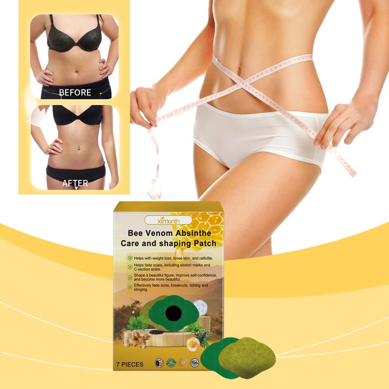 7Pcs Bee Venom Body Shaping Patch Firming Skin Slimming Sticker Slimming Body Contouring Care For Curves Shaping Patch