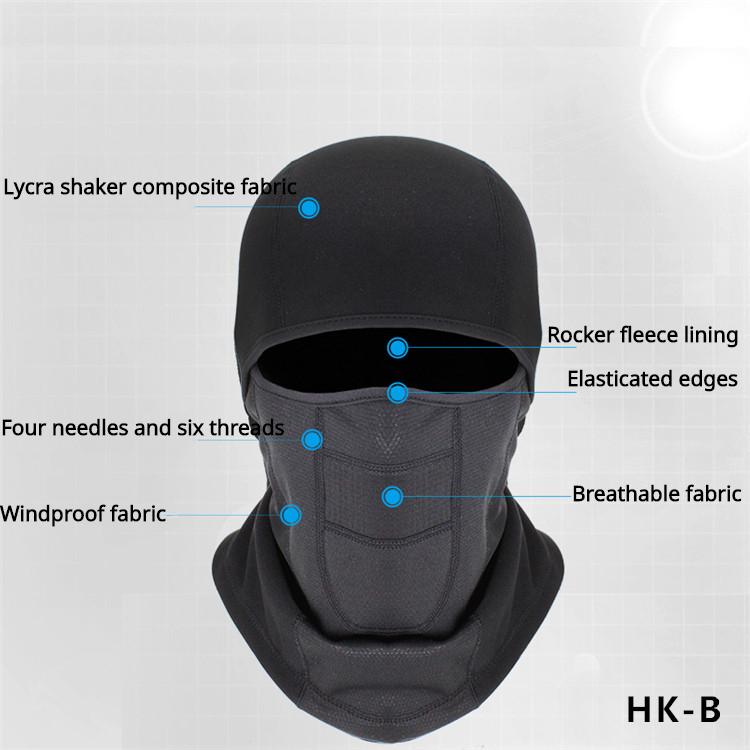 Cold Weather Balaclava Ski Mask for Men Windproof Thermal Winter Scarf Mask Women Neck Warmer Hood for Cycling