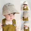 Wide Brim Sun Visor Hat Adjustable Peaked Cap Fashion Beach Cap  Baby