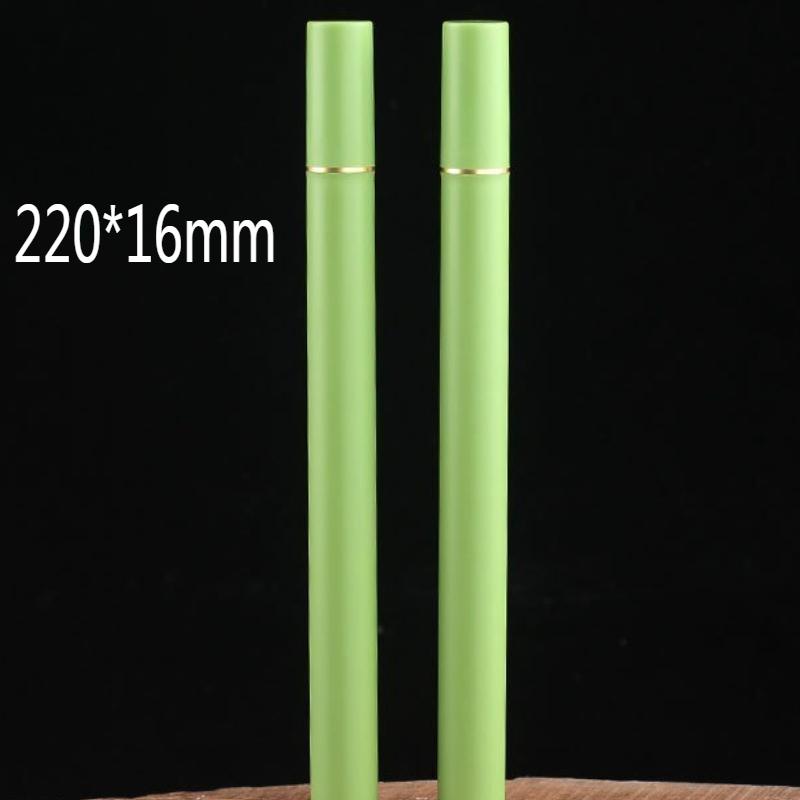 

225*32mm Acrylic Incense Tube Multiple Colors ABS Plastic Agarwood Sandalwood Square Round Minimalist Style Incense Storage Tube