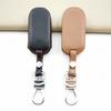 Fashion Style Leather Car Key Cover For Toyota Rush Daihatsu Tanto La600S La800S La610S Perodua Smart Case 2/4 Buttons Keychain