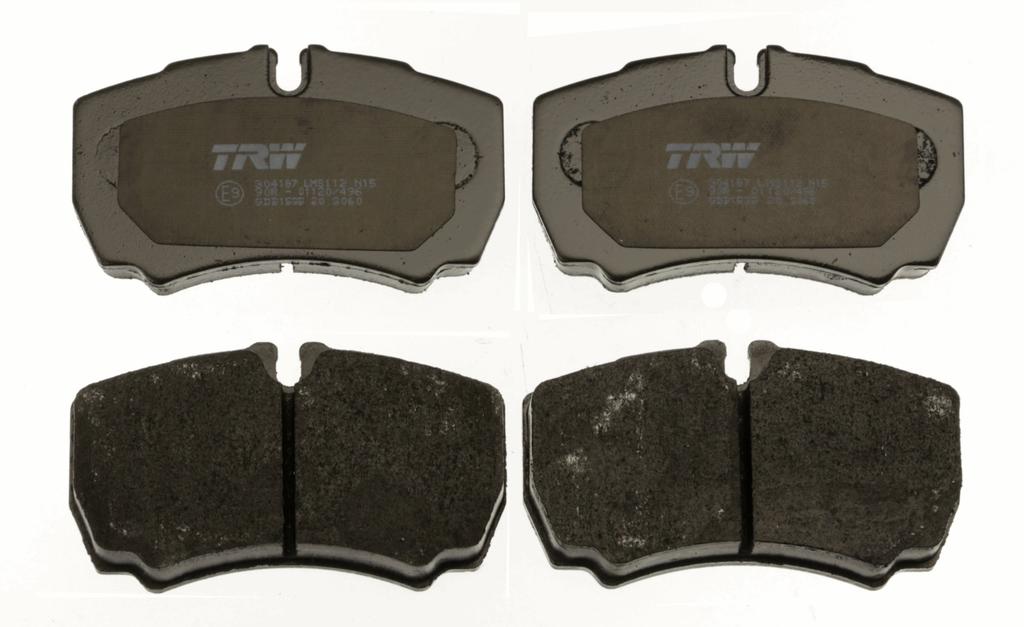 Trw Gdb1535 Trw Rear Brake Pads
