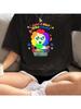 Just A Girl Who Loves Dandys World Pattern T-Shirt - Wounisex's Summer Casual T-Shirt White Polyester Blended Short Sleeve Top