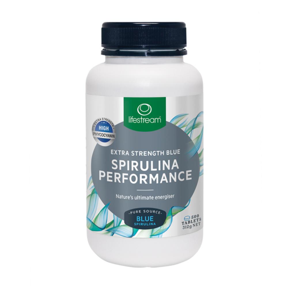 

LifeStream Spirulina Performance Extra Strength Blue 500t
