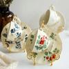 Metal Tea Cup Storage Rack Decorative Saucer Holder Kitchen Cup Organizer  Home Kitchen