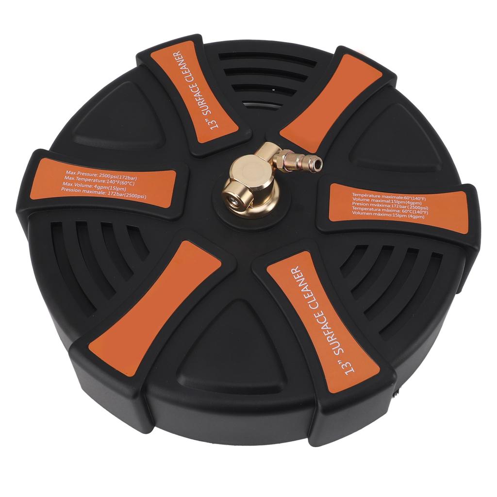 13 Inch Pressure Washer  Cleaner 2500PSI Working Pressure 1/4 Inch Quick Plug with 2 Extensio