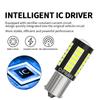 2PCS 1156 ba15s P21W BAU15S PY21W 1157 W21W W21/5W 7440 7443 CANBUS High Power LED Bulbs Turn Signal Light Reverse Lamp White