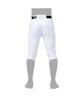 Baseball Practice Pants Stretch Practice Pants Short Fit Type L White [Mizuno] (Short) - Men's