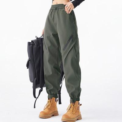 MULINSEN Women's Outdoor Water-Repellent Cargo Hiking Pants