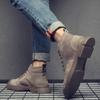2024 Winter New Male Korean Version All-matchd Fashion High-top Tooling Trendy Shoes British Men's Boots Retro Short Boots