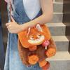 Cute Zootopia cartoon Judy Nick large capacity backpack crossbody bag fluffy flap shoulder bag 0154 CLE