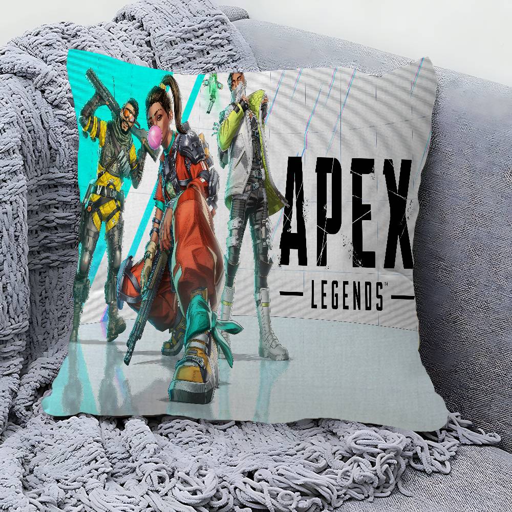 

Print Apex Legends Personalized Pillow Cover Kids Bedroom Wild Party Decor Pillowcase kid Birthday shower Gift 30x30 cm