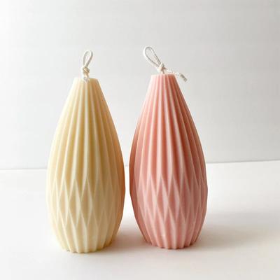 Moule en Silicone en Forme d'Iceberg pour Bougie Bouquet de Fleurs Style Européen Moules 3D pour Fabrication de Bougies Glace Savon Résine Démoulage Antiadhésif