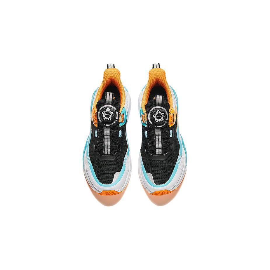 Anta Kids Bow Speed Non-Slip Shock Absorbing Wear-Resistant Mid-Top Running Shoes Kids running shoes Competition-Blue 312345505H-2