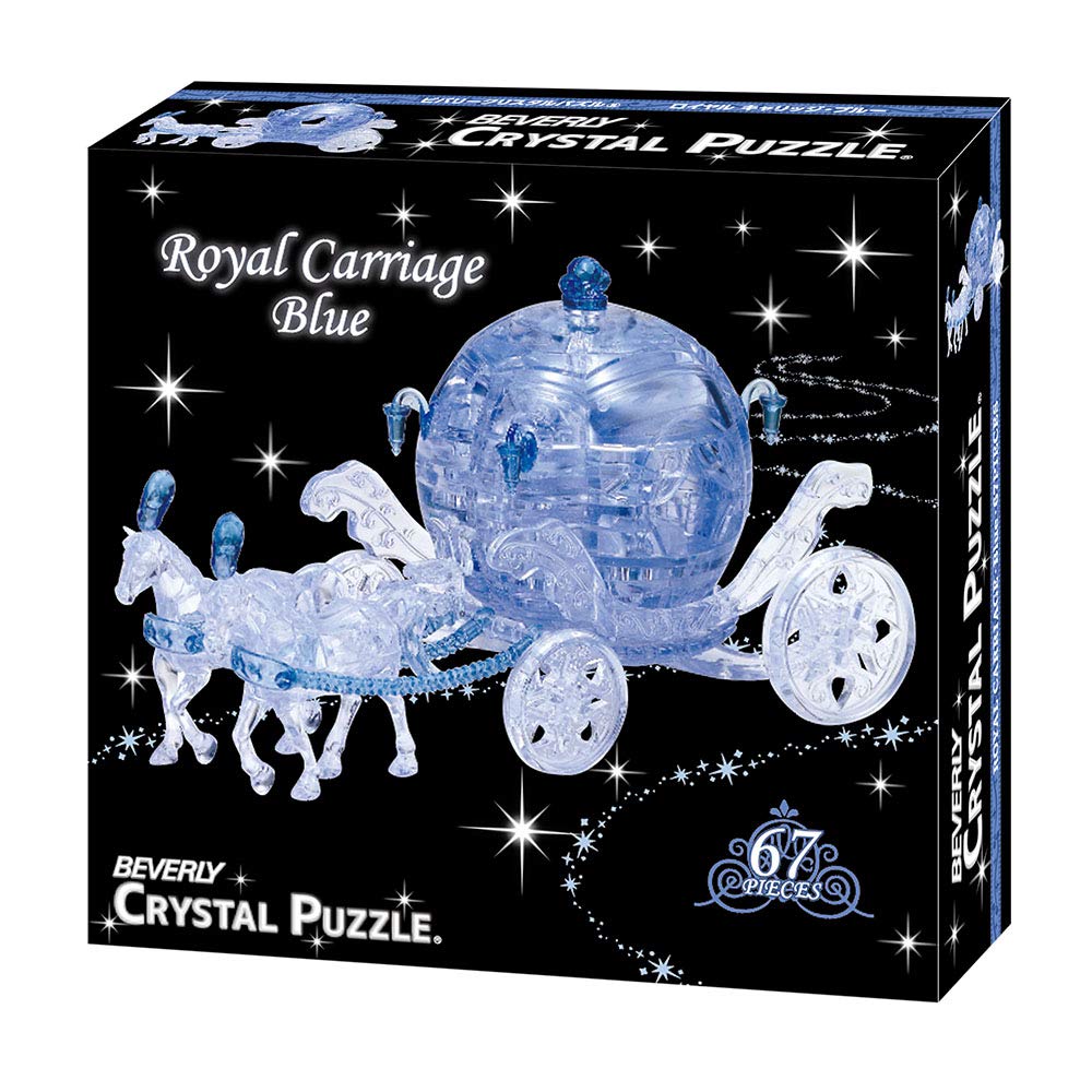 Beverly 67 Piece Crystal Puzzle Royal Carriage Blue 50262