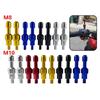 Mirror Hole Plugs Rearview Side Mirror Hole Plugs Screw for Motorcycles 1 Pair