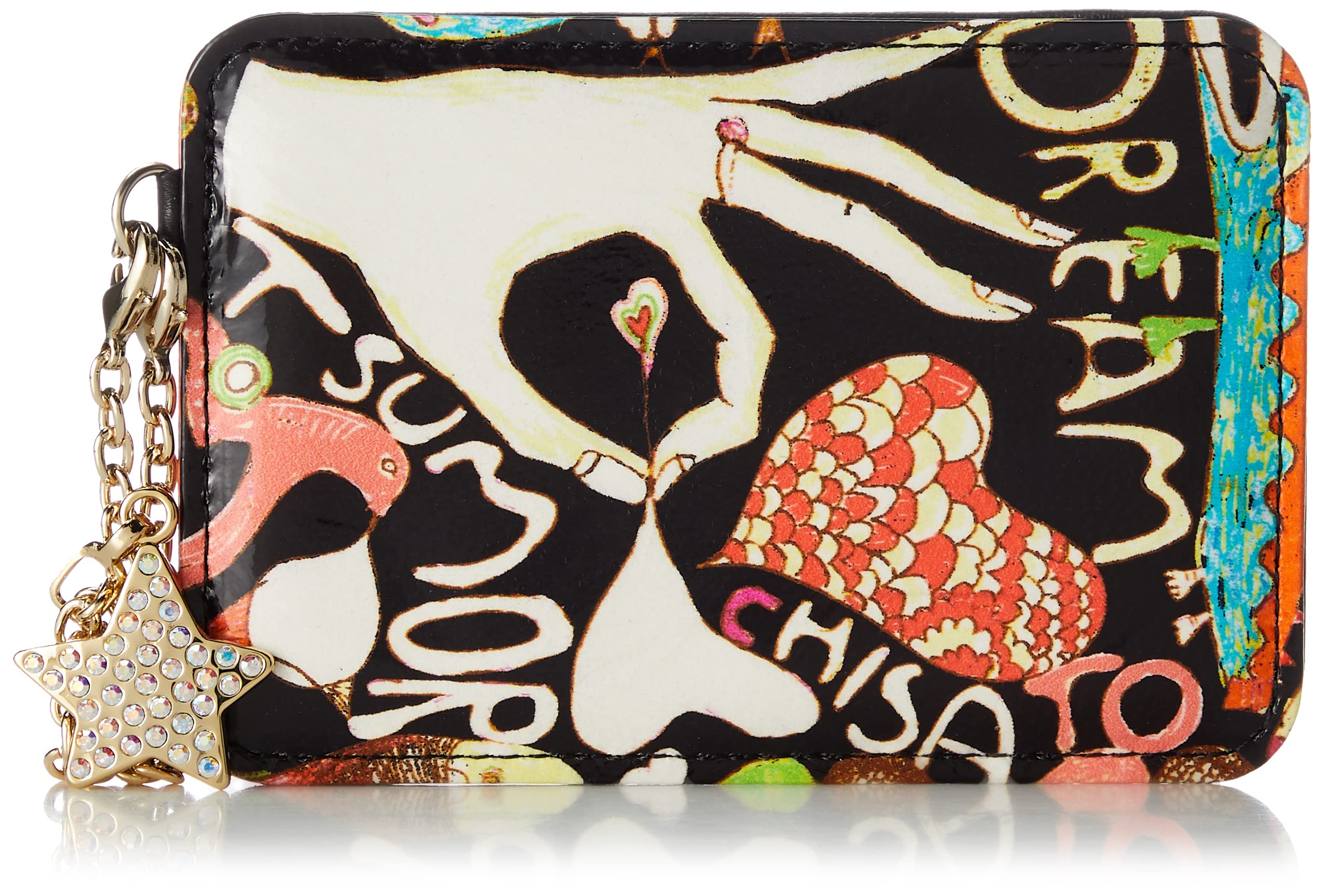 

Чехол для пропуска Commuter Holder Happy Staff Black [Tsumori Chisato] женский чёрный