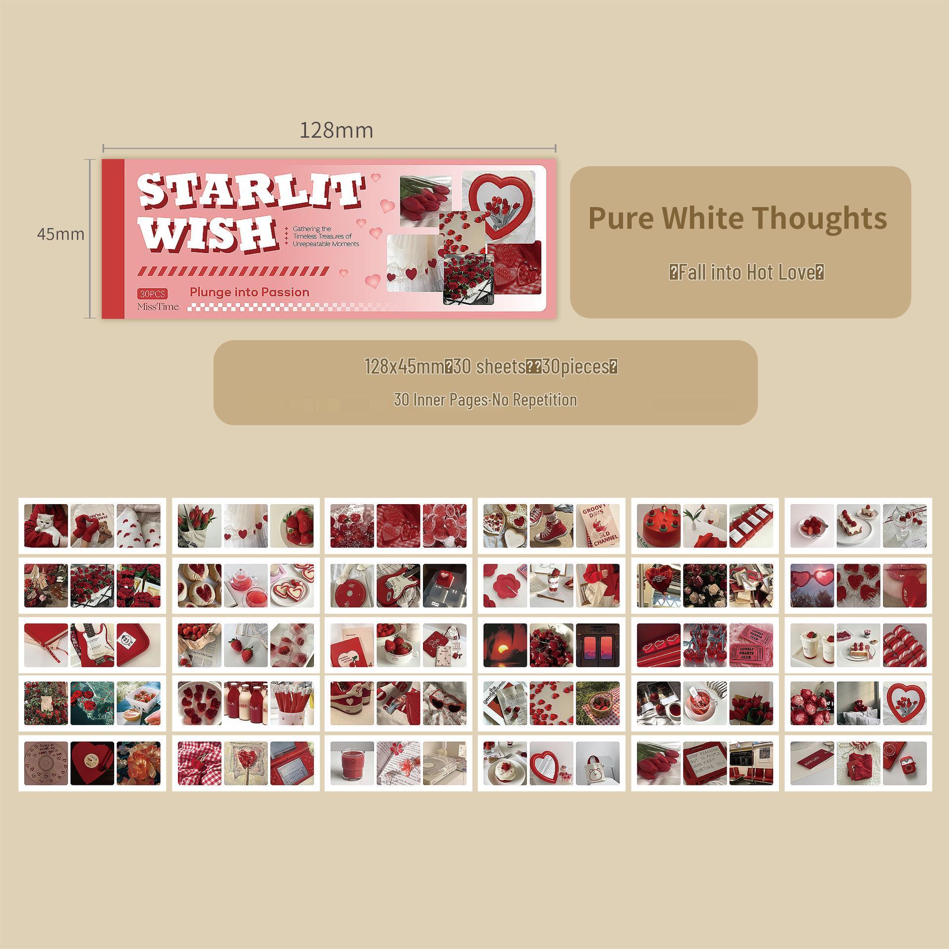

Star Wish Sticker Book: Fresh Diary Decoration Stickers for DIY