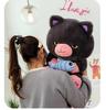 Internet Celebrity Black Cat Plush Doll - Funny Devil Kitty Children's Toy