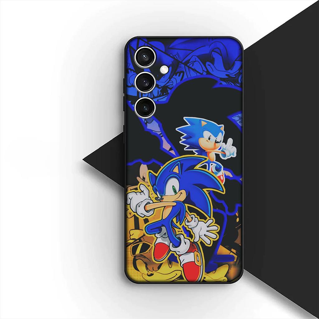 S-Sonics-Poster Hedgehog Cover for Samsung Galaxy S22 S21 S20 FE Ultra Plus A07 A15 A16 A17 A25 A37 A57 + Coque Phone Case