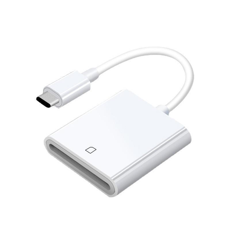 Apple Type-C Dual-Head Card Reader for TF/SD Cards, Compatible with iPhone and iPad