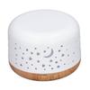 Aromatherapy Humidifier 300ml Wood Grain Design Low Noise Desktop Humidifier with LED Color Light