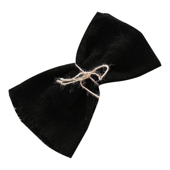 Bohemian Napkin with Fringe Cotton Fabric Solid Color Napkin Rustic Wedding Napkin for Dining Table Farmhouse Home Decor