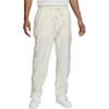 Nike Solid Color Logo Cuff Design Straight Leg Knit Sports Pants Men Bottoms White FN2676-133